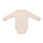 Preview: Body langärmlich Sand Melange - 44 - Little Farm | Little Dutch