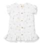 Preview: Kleid kurzarm White Meadows gr. 80 | Little Dutch