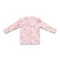 Preview: Bade-T-Shirt langarm ruches Ocean Dreams Pink gr. 86/92 | Little Dutch