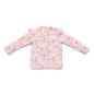 Preview: Bade-T-Shirt langarm ruches Ocean Dreams Pink gr. 86/92 | Little Dutch
