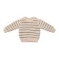 Preview: Gestrickter Pullover Ice Blue Stripe - 80 - Little Farm | Little Dutch