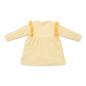 Preview: Kleid langärmlich Warm Yellow kariert - 62 - Little Farm | Little Dutch