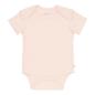 Preview: Body kurzarm Rib Pink 74-80 | Little Dutch