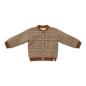 Preview: Strickjacke Grün kariert - 74 - Little Farm | Little Dutch