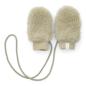 Preview: Teddy Fäustlinge Soft Green - 0-3 months - Newborn Winter Teddy | Little Dutch