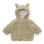 Preview: Teddy Jacke Soft Green - 50/56 - Newborn Winter Teddy | Little Dutch
