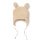 Preview: Teddy Mütze Sand - 0-3 months - Newborn Winter Teddy | Little Dutch