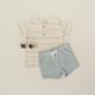 Preview: Shorts Blau, Größe 86 | Little Dutch