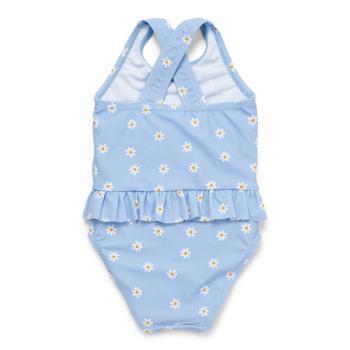 Badeanzug Volants Daisies Blue gr. 98/104 | Little Dutch