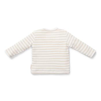 T-shirt langarm Stripe Sand/White gr. 44 | Little Dutch