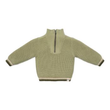 Gestrickter Pullover Grün - 74 - Little Farm | Little Dutch