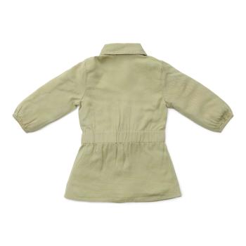 Kleid langärmlig Grün - 92 - Little Farm | Little Dutch