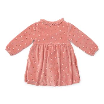 Kleid langärmlig Warm Rose Flowers - 104 - Little Farm | Little Dutch