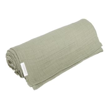 Musselintuch Swaddle - Pure Olive | Little Dutch