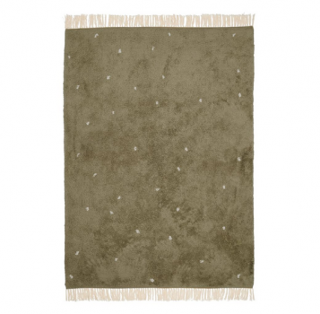 Little Dutch Teppich gepunktet Pure Olive 170x120cm
