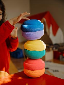 Stapelstein® Original Mini rainbow classic | Stapelstein