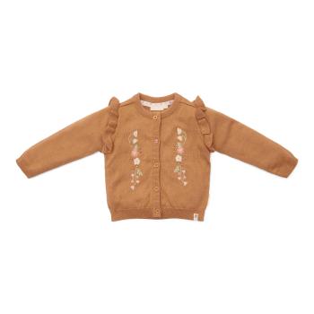 Strickjacke Braun - 92 - Little Farm | Little Dutch