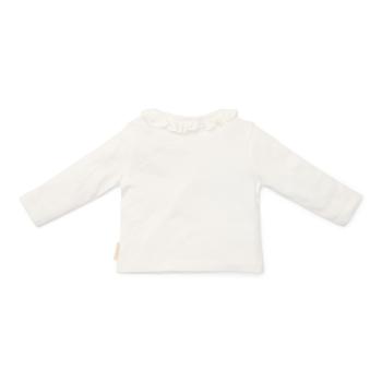 T-shirt langarm Off White gr. 62 | Little Dutch