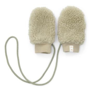 Teddy Fäustlinge Soft Green - 0-3 months - Newborn Winter Teddy | Little Dutch