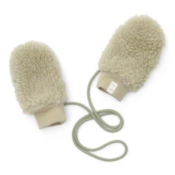 Teddy Fäustlinge Soft Green - 0-3 months - Newborn Winter Teddy | Little Dutch