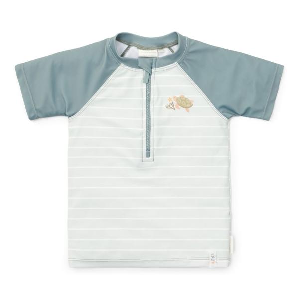 Bade-T-Shirt kurzarm Fresh Greens gr. 98/104 | Little Dutch