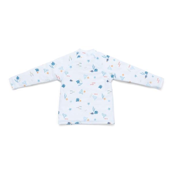 Bade-T-Shirt langarm Ocean Treasures gr. 86/92 | Little Dutch