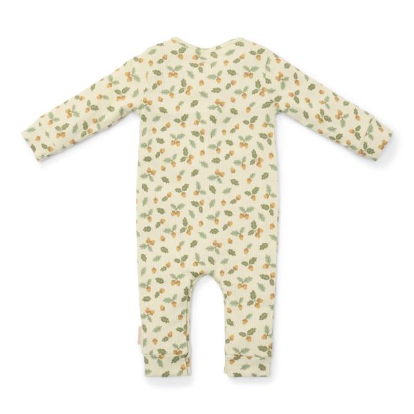 Einteilige Pyjamas Acorns & Leaves - 74/80 - Nightwear | Little Dutch