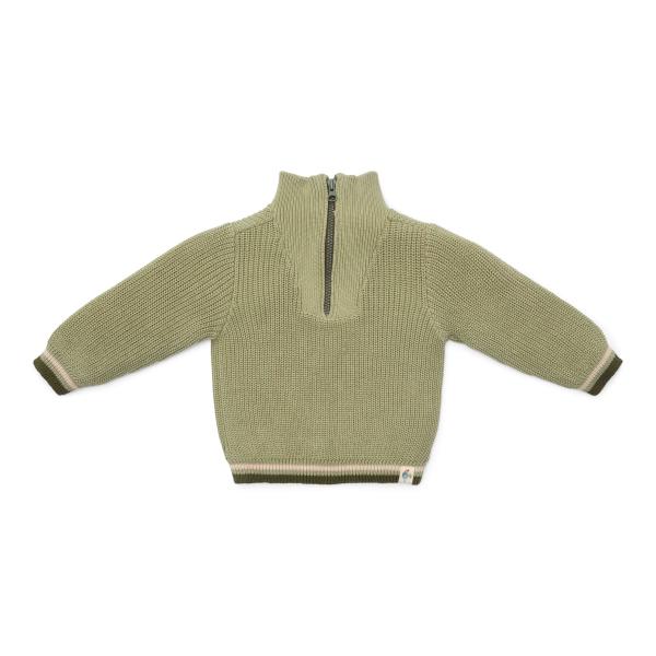 Gestrickter Pullover Grün - 74 - Little Farm | Little Dutch