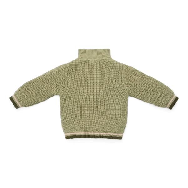 Gestrickter Pullover Grün - 86 - Little Farm | Little Dutch