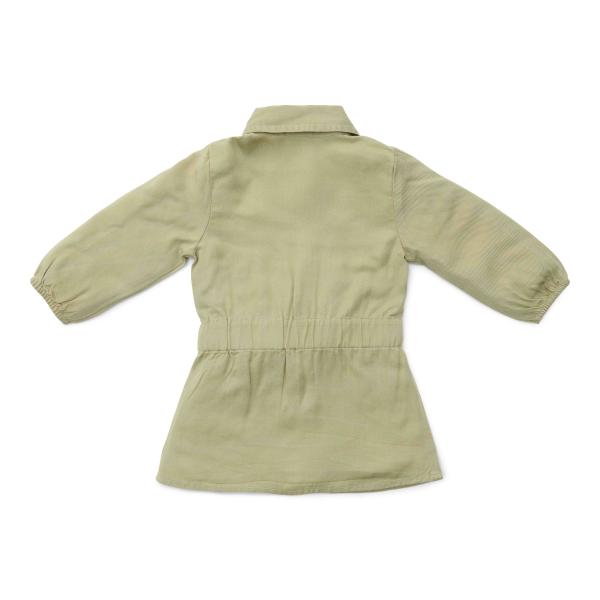 Kleid langärmlig Grün - 86 - Little Farm | Little Dutch