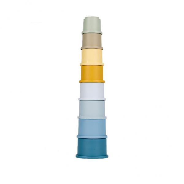 Little Dutch Stapel Becher blau