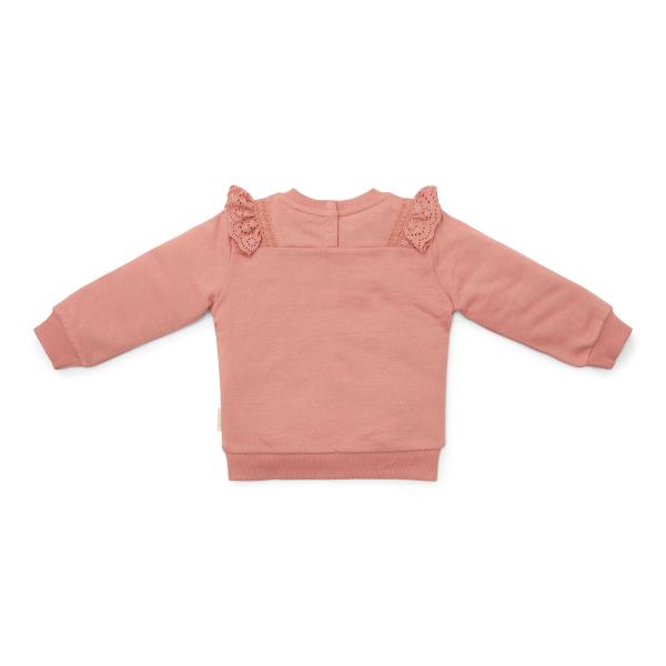 Pullover Warm Pink - 74 - Little Farm | Little Dutch