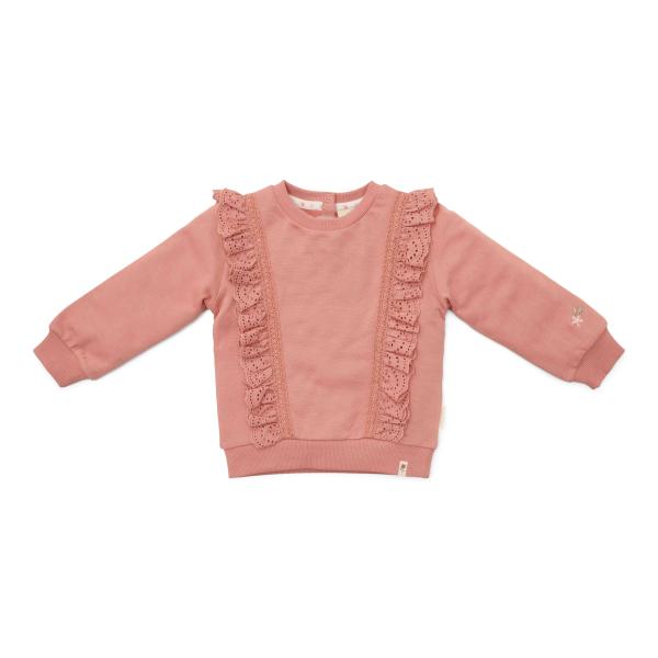 Pullover Warm Pink - 74 - Little Farm | Little Dutch