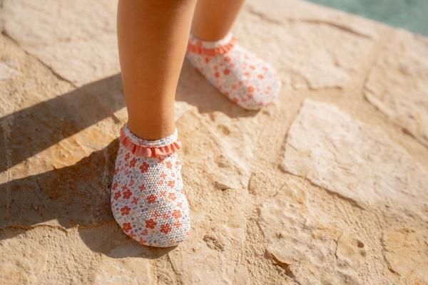 Schwimmschuhe Sunny Flowers Multi-colour - Size 21-22 | Little Dutch