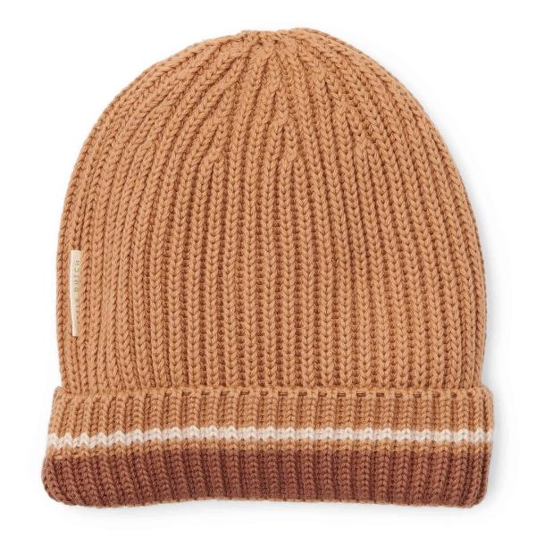 Strickmütze Braun - 74-86 - Little Farm | Little Dutch