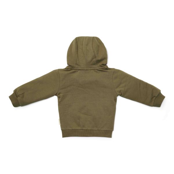 Sweat-Weste Dark Green - 104 - Little Farm | Little Dutch