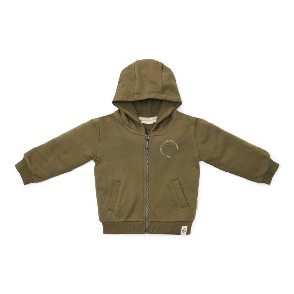 Sweat-Weste Dark Green - 104 - Little Farm | Little Dutch
