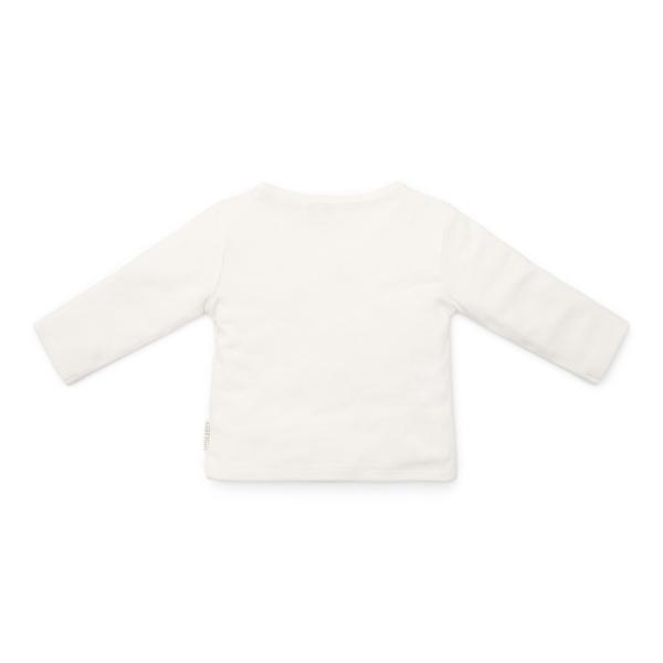 T-shirt wrap langärmlich cremefarben - 44 - Little Farm | Little Dutch