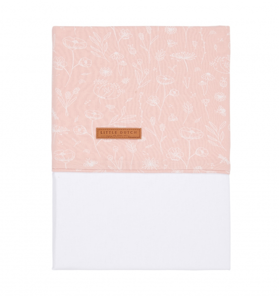 Little Dutch Wiegelaken Wild Flowers Pink