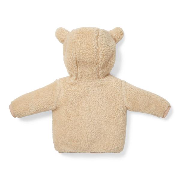 Teddy Jacke Sand - 62 - Newborn Winter Teddy | Little Dutch