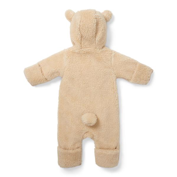 Teddy Strampler Sand - 74/80 - Newborn Winter Teddy | Little Dutch