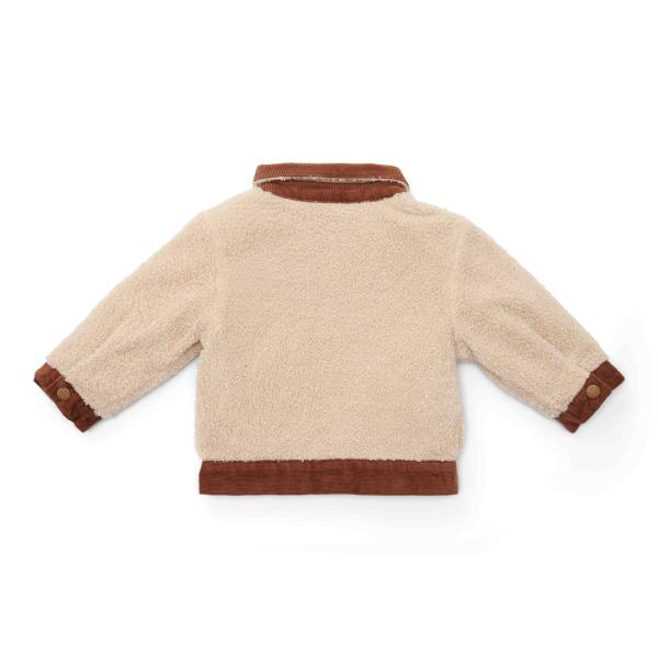 Wendejacke Brown/ Sand - 104 - Little Farm | Little Dutch