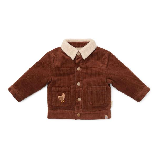 Wendejacke Brown/ Sand - 104 - Little Farm | Little Dutch