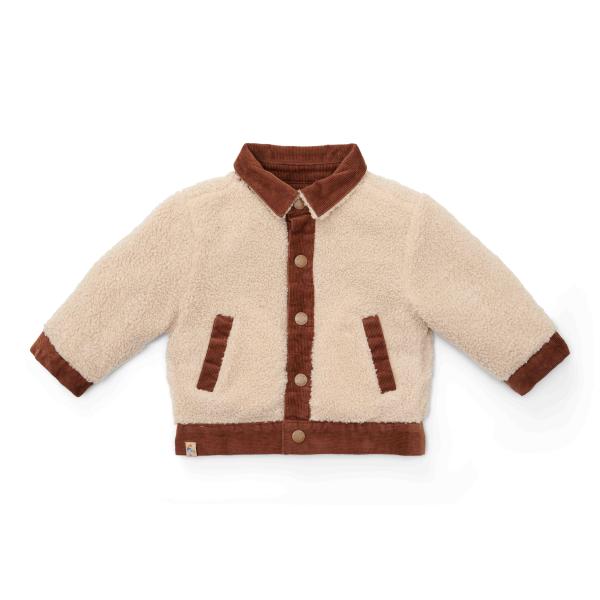 Wendejacke Brown/ Sand - 104 - Little Farm | Little Dutch