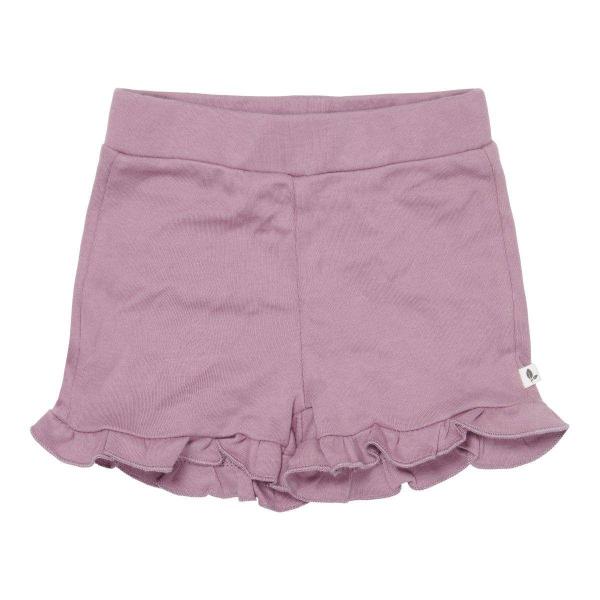 Shorts mit Rüschen Mauve, Größe 74 | Little Dutch